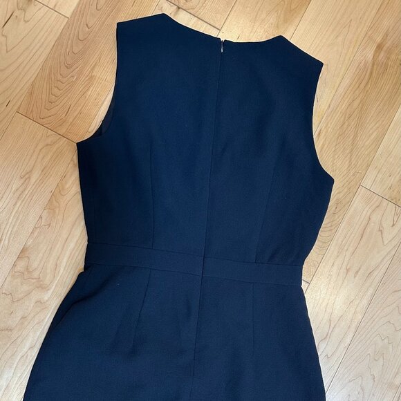 Club Monaco Winhona Sleeveless Dress. Navy. Size 4. - Picture 5 of 5